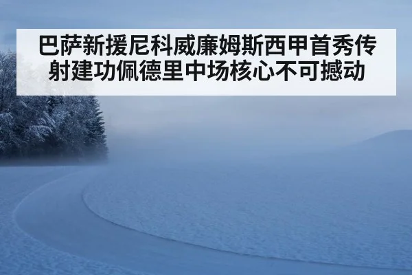 巴萨新援尼科威廉姆斯西甲首秀传射建功佩德里中场核心不可撼动